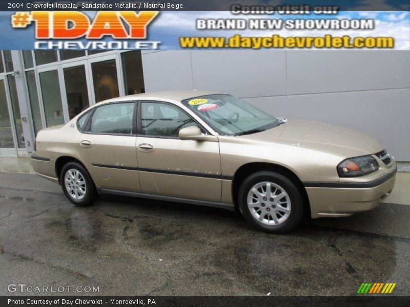 Sandstone Metallic / Neutral Beige 2004 Chevrolet Impala