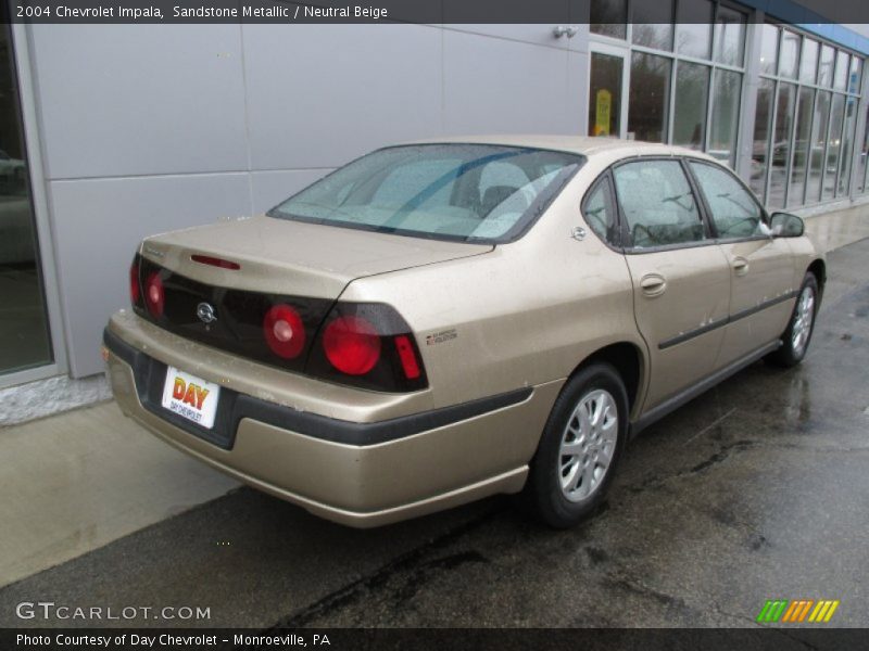 Sandstone Metallic / Neutral Beige 2004 Chevrolet Impala