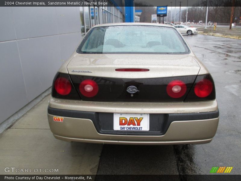 Sandstone Metallic / Neutral Beige 2004 Chevrolet Impala