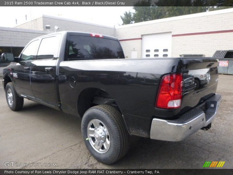Black / Black/Diesel Gray 2015 Ram 2500 Tradesman Crew Cab 4x4
