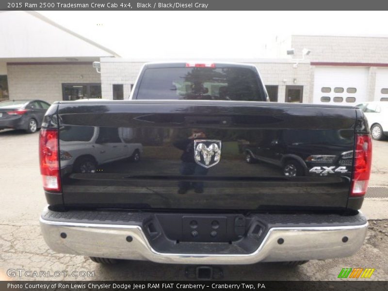 Black / Black/Diesel Gray 2015 Ram 2500 Tradesman Crew Cab 4x4