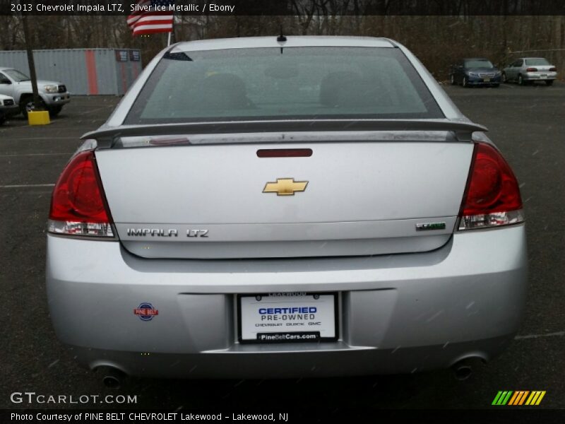 Silver Ice Metallic / Ebony 2013 Chevrolet Impala LTZ