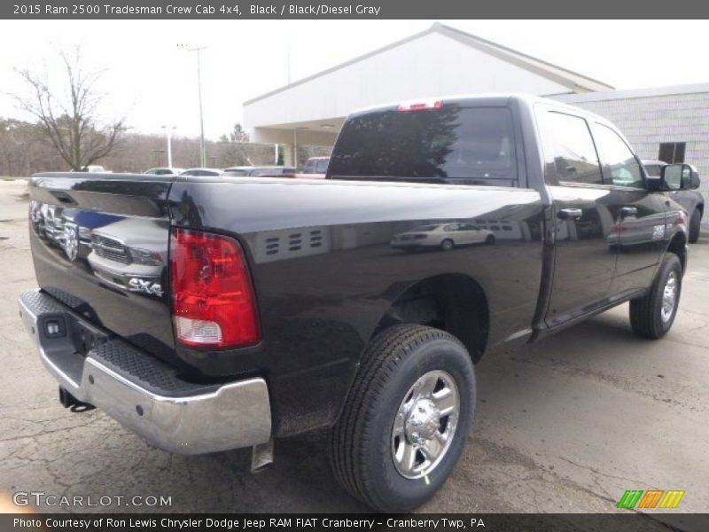 Black / Black/Diesel Gray 2015 Ram 2500 Tradesman Crew Cab 4x4