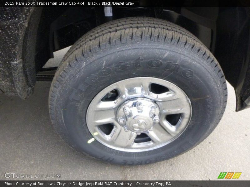 Black / Black/Diesel Gray 2015 Ram 2500 Tradesman Crew Cab 4x4