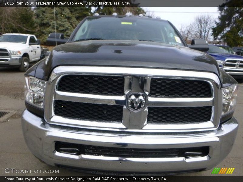 Black / Black/Diesel Gray 2015 Ram 2500 Tradesman Crew Cab 4x4