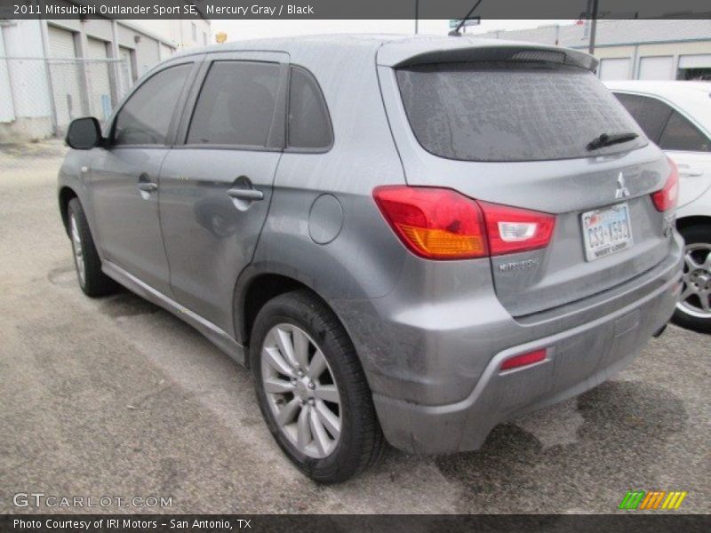 Mercury Gray / Black 2011 Mitsubishi Outlander Sport SE