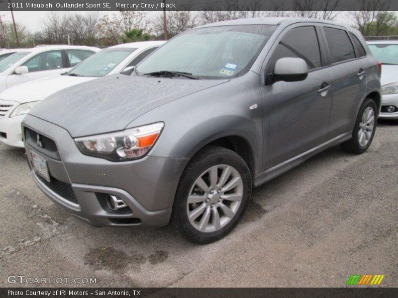Mercury Gray / Black 2011 Mitsubishi Outlander Sport SE