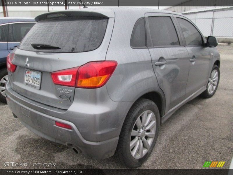 Mercury Gray / Black 2011 Mitsubishi Outlander Sport SE