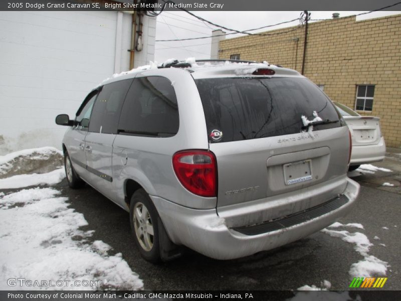 Bright Silver Metallic / Medium Slate Gray 2005 Dodge Grand Caravan SE