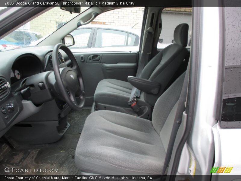 Bright Silver Metallic / Medium Slate Gray 2005 Dodge Grand Caravan SE