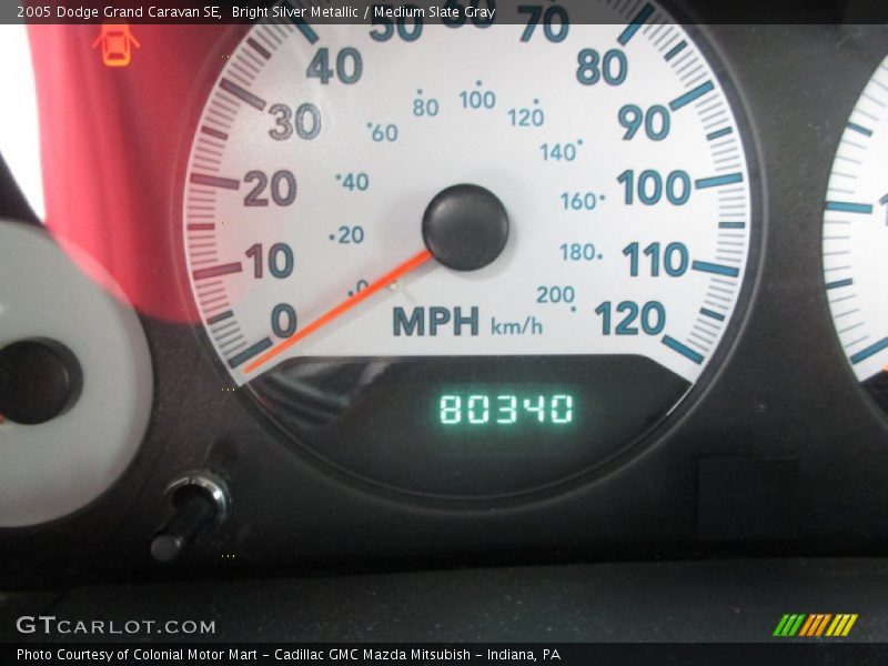 Bright Silver Metallic / Medium Slate Gray 2005 Dodge Grand Caravan SE