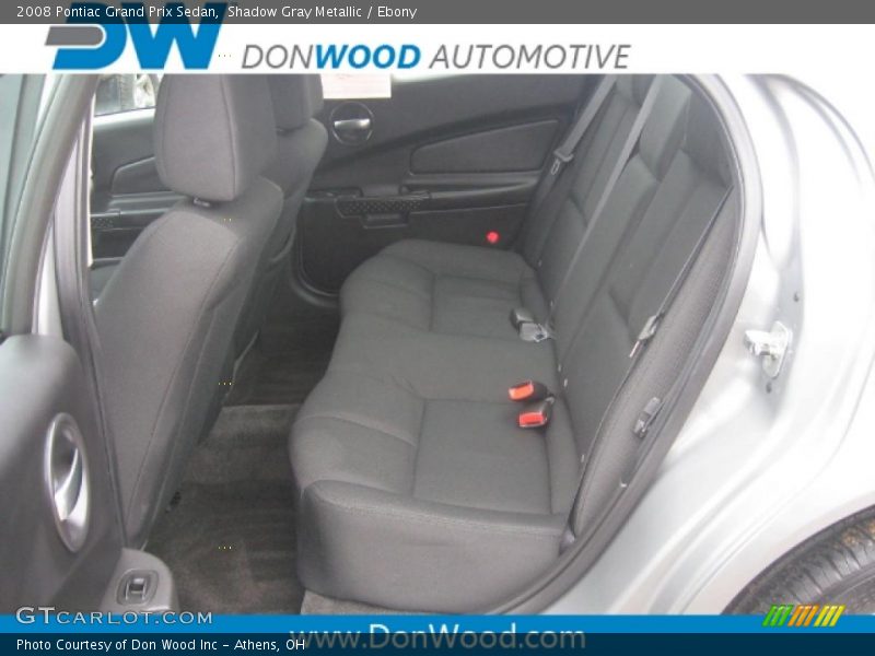 Shadow Gray Metallic / Ebony 2008 Pontiac Grand Prix Sedan