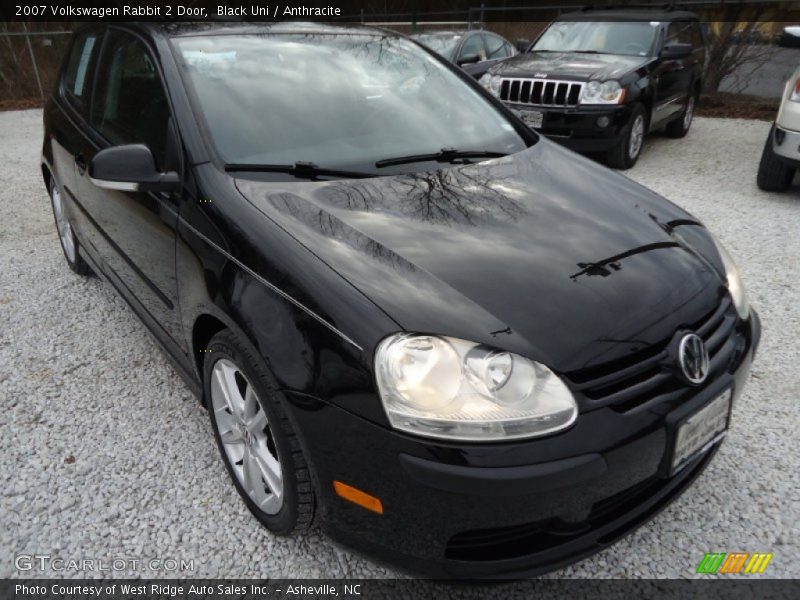 Black Uni / Anthracite 2007 Volkswagen Rabbit 2 Door