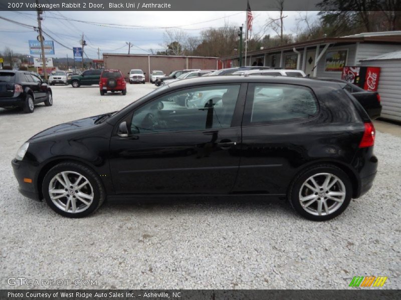 Black Uni / Anthracite 2007 Volkswagen Rabbit 2 Door