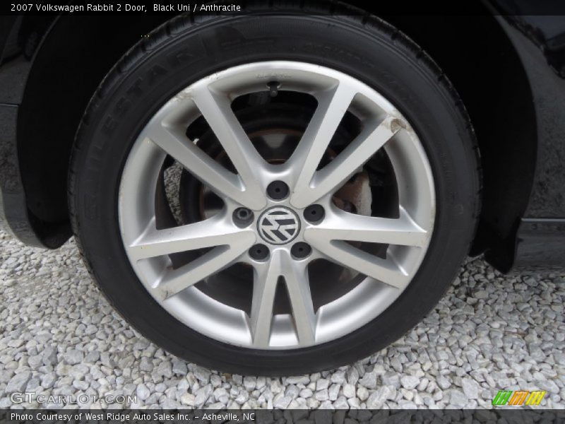 Black Uni / Anthracite 2007 Volkswagen Rabbit 2 Door