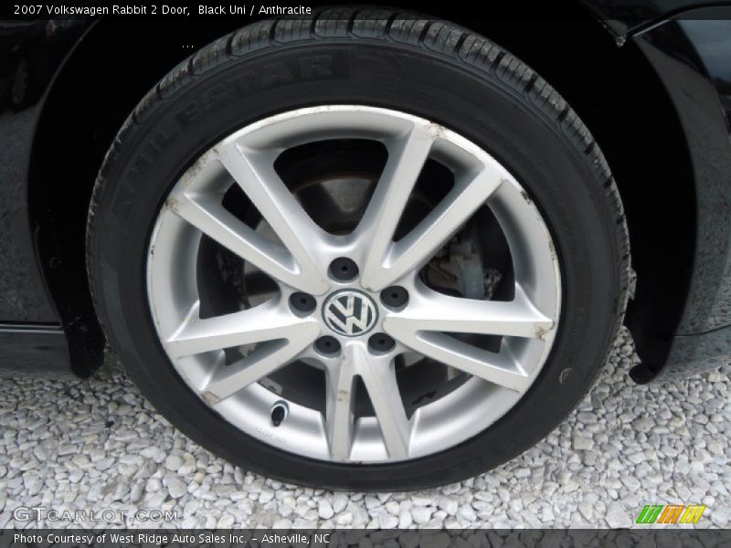 Black Uni / Anthracite 2007 Volkswagen Rabbit 2 Door