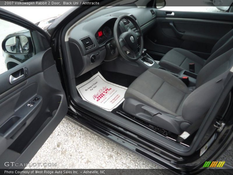 Black Uni / Anthracite 2007 Volkswagen Rabbit 2 Door