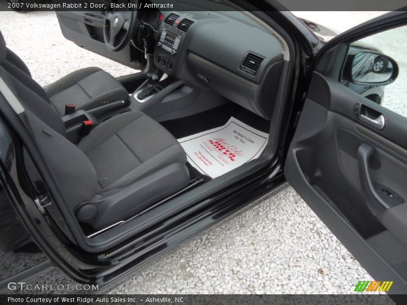 Black Uni / Anthracite 2007 Volkswagen Rabbit 2 Door