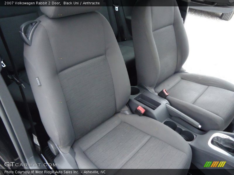 Black Uni / Anthracite 2007 Volkswagen Rabbit 2 Door