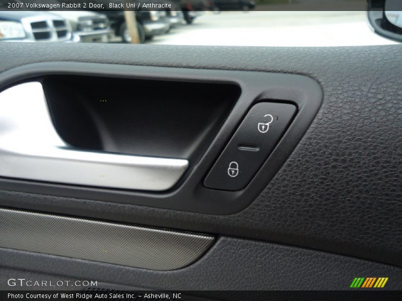 Black Uni / Anthracite 2007 Volkswagen Rabbit 2 Door