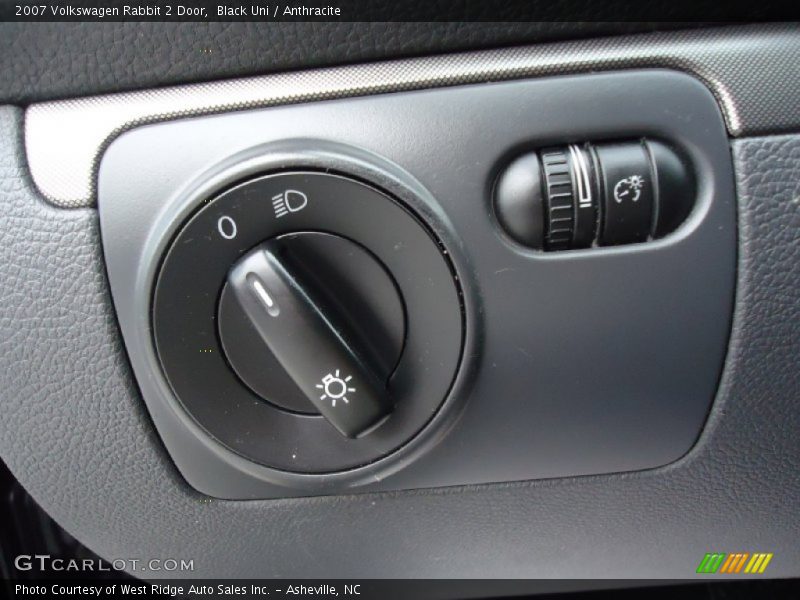 Black Uni / Anthracite 2007 Volkswagen Rabbit 2 Door