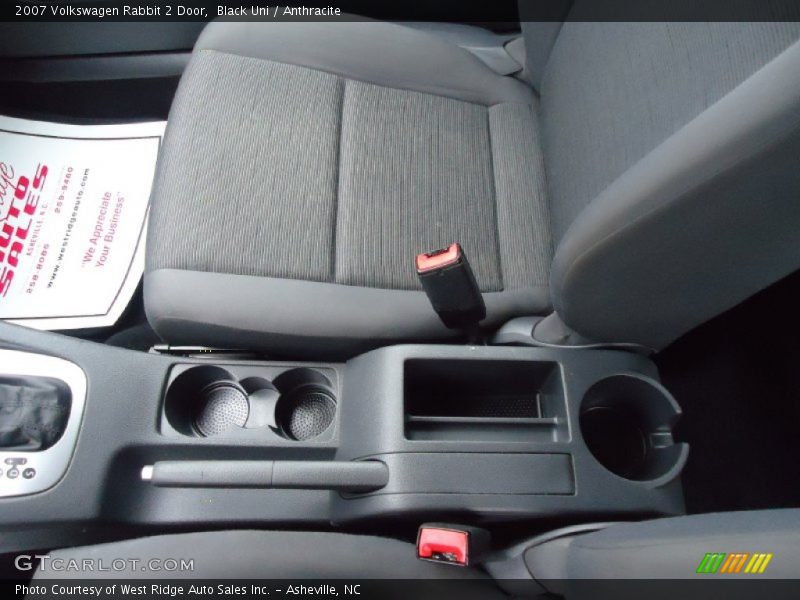 Black Uni / Anthracite 2007 Volkswagen Rabbit 2 Door