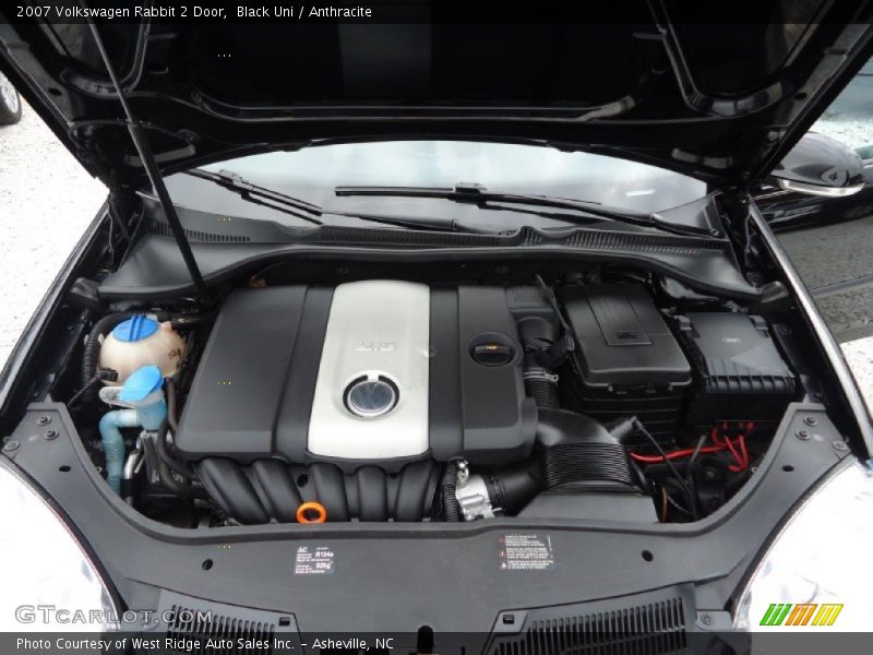 Black Uni / Anthracite 2007 Volkswagen Rabbit 2 Door