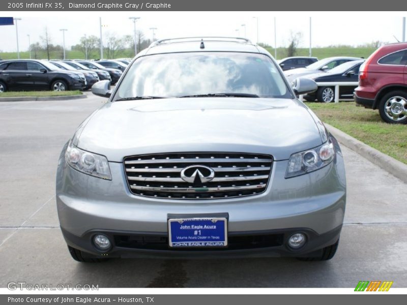 Diamond Graphite Gray / Graphite 2005 Infiniti FX 35