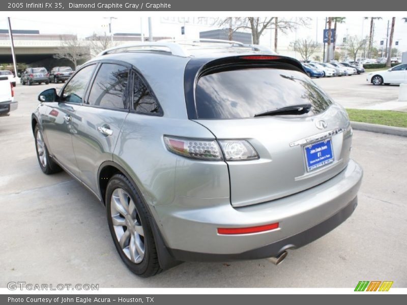 Diamond Graphite Gray / Graphite 2005 Infiniti FX 35