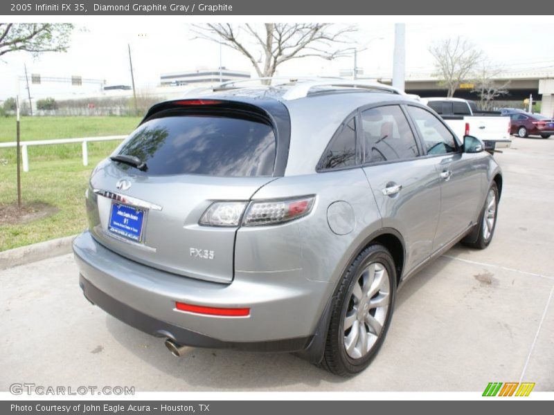 Diamond Graphite Gray / Graphite 2005 Infiniti FX 35