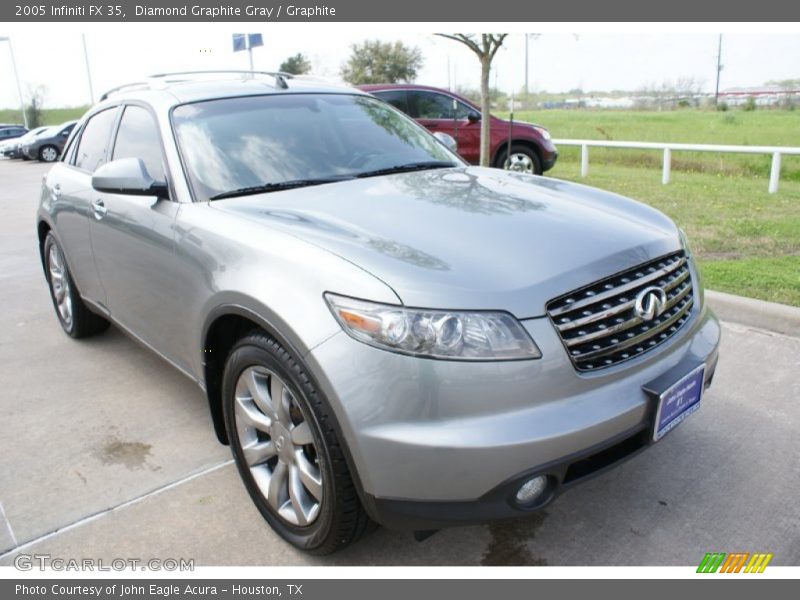 Diamond Graphite Gray / Graphite 2005 Infiniti FX 35