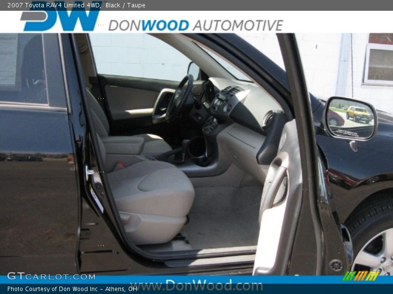 Black / Taupe 2007 Toyota RAV4 Limited 4WD