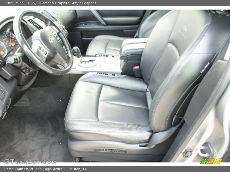 Diamond Graphite Gray / Graphite 2005 Infiniti FX 35