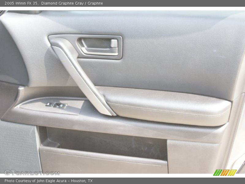 Diamond Graphite Gray / Graphite 2005 Infiniti FX 35
