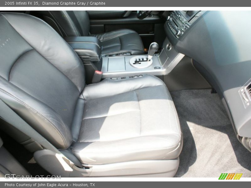 Diamond Graphite Gray / Graphite 2005 Infiniti FX 35