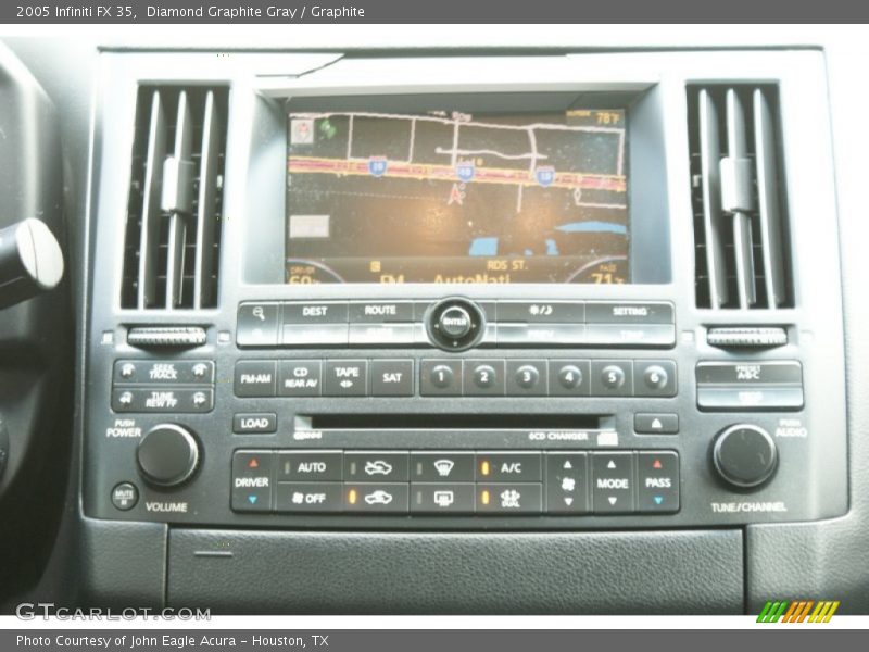 Diamond Graphite Gray / Graphite 2005 Infiniti FX 35