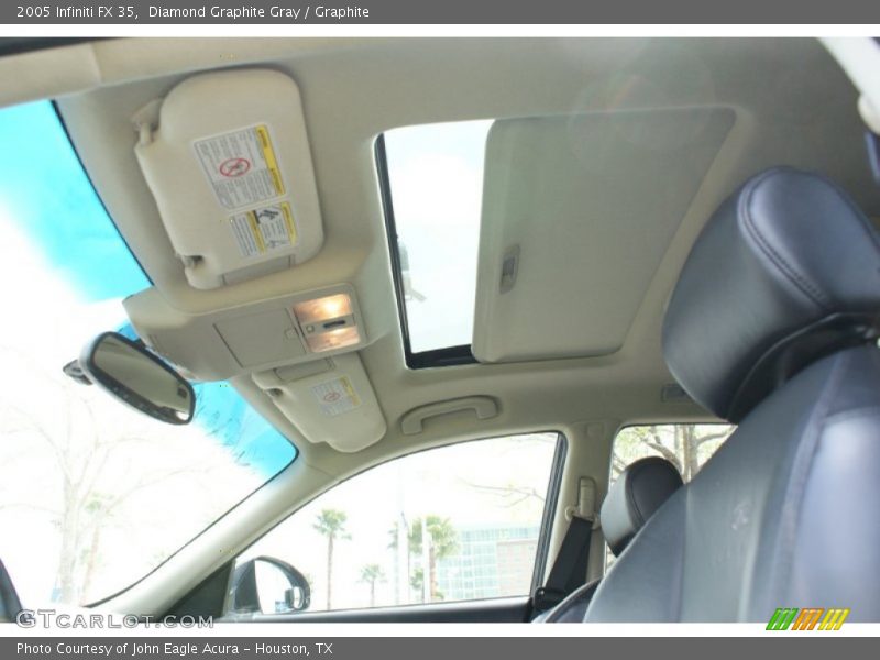 Diamond Graphite Gray / Graphite 2005 Infiniti FX 35