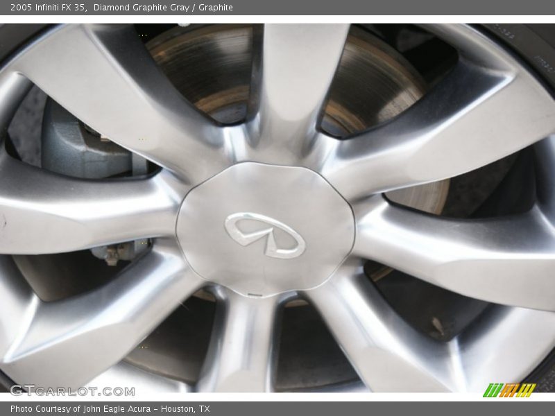 Diamond Graphite Gray / Graphite 2005 Infiniti FX 35