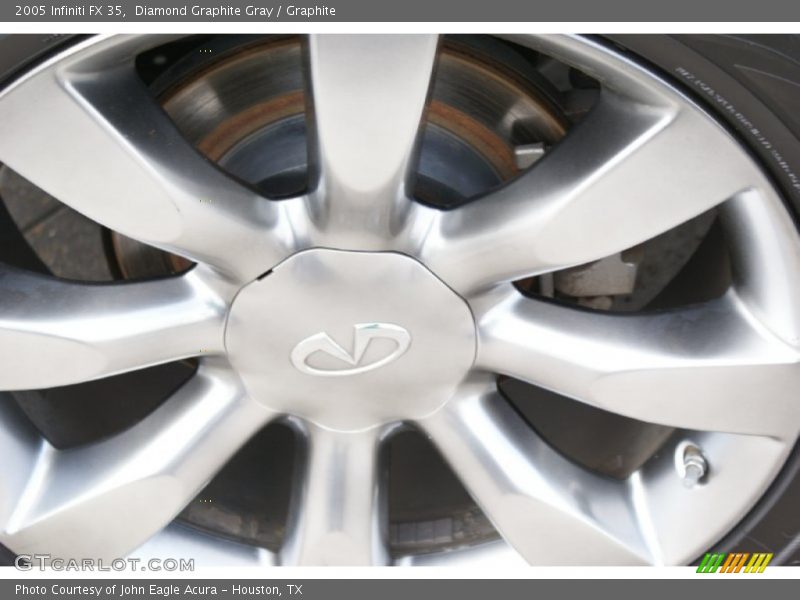 Diamond Graphite Gray / Graphite 2005 Infiniti FX 35