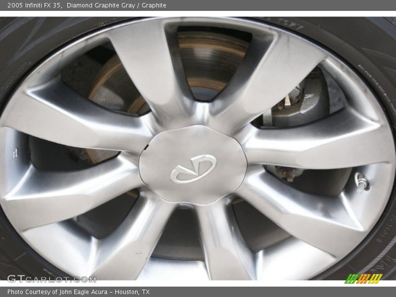 Diamond Graphite Gray / Graphite 2005 Infiniti FX 35