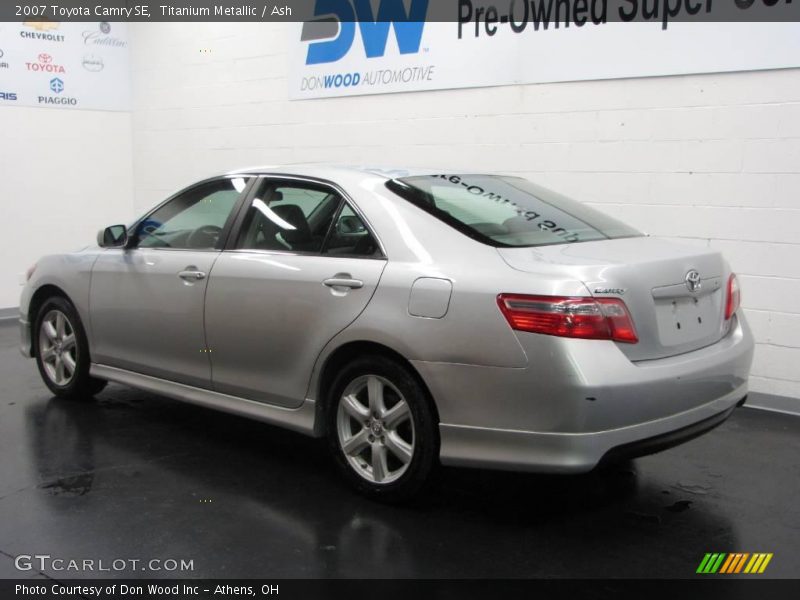 Titanium Metallic / Ash 2007 Toyota Camry SE