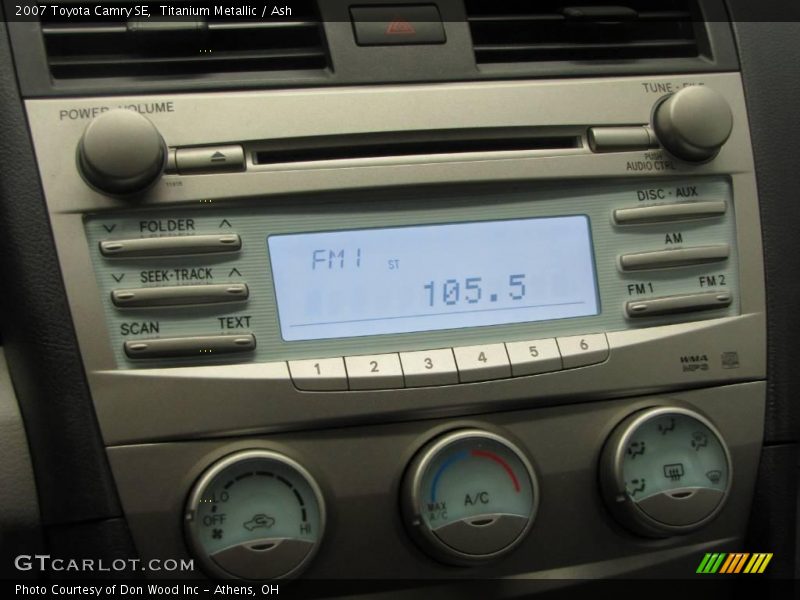 Titanium Metallic / Ash 2007 Toyota Camry SE
