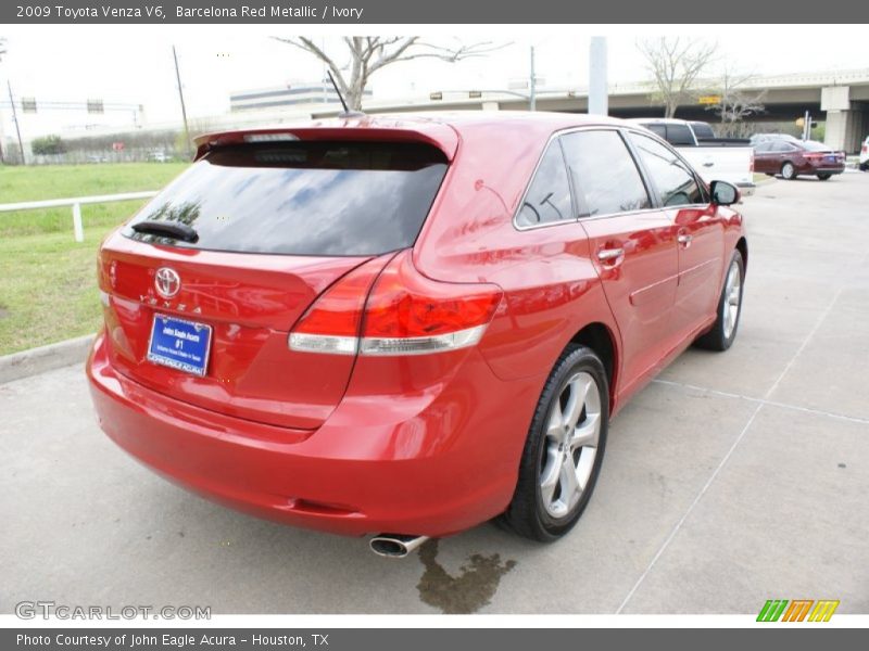 Barcelona Red Metallic / Ivory 2009 Toyota Venza V6