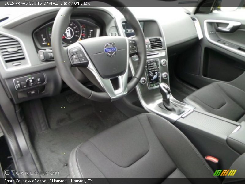 Black / Off Black 2015 Volvo XC60 T5 Drive-E