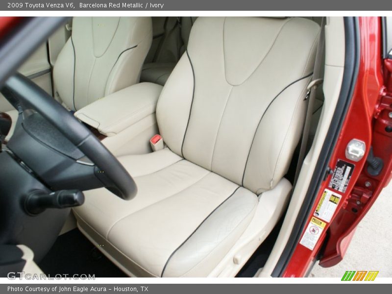 Barcelona Red Metallic / Ivory 2009 Toyota Venza V6