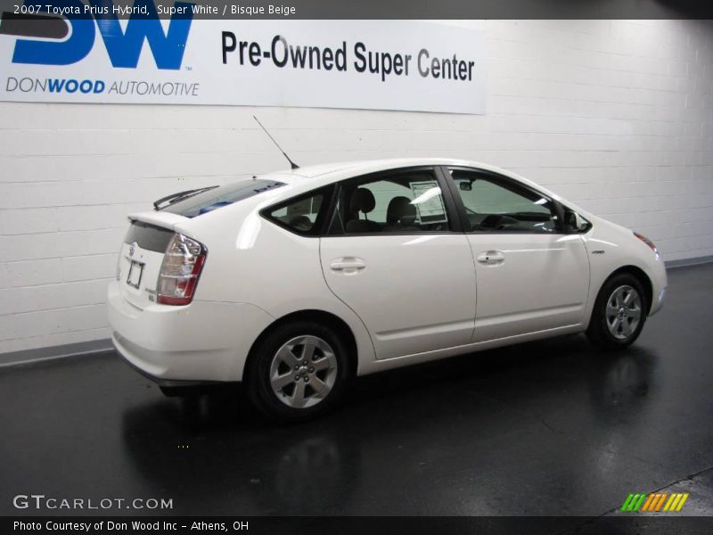 Super White / Bisque Beige 2007 Toyota Prius Hybrid
