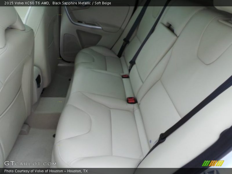 Black Sapphire Metallic / Soft Beige 2015 Volvo XC60 T6 AWD
