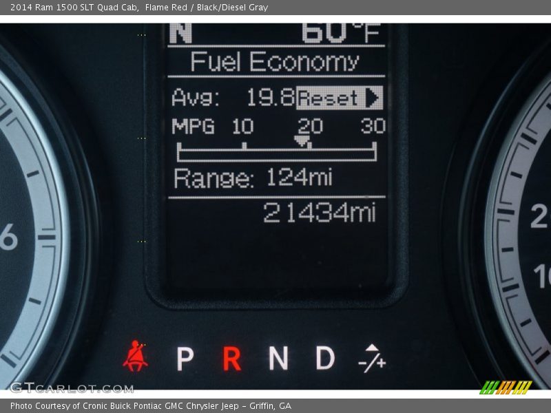 Flame Red / Black/Diesel Gray 2014 Ram 1500 SLT Quad Cab