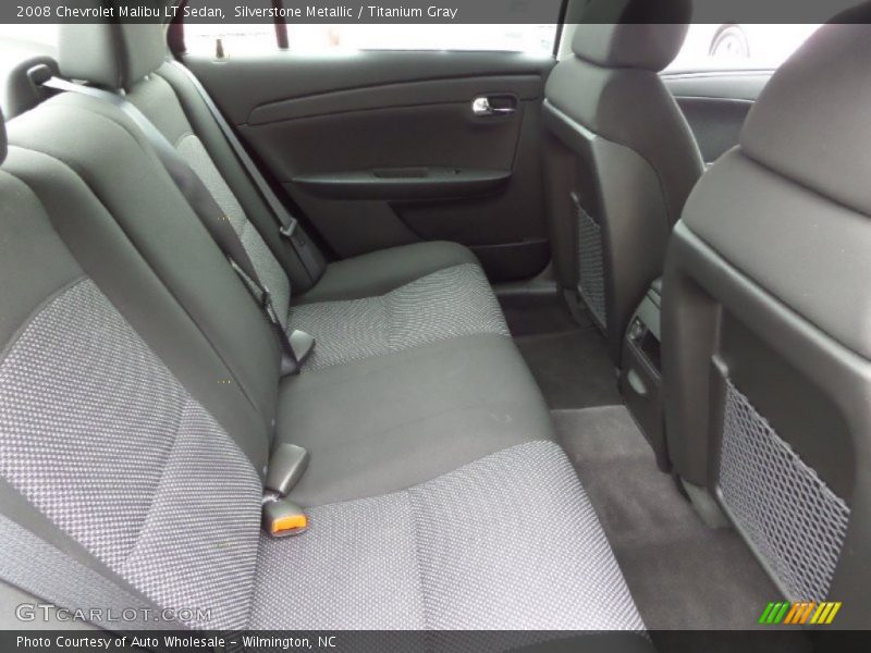 Silverstone Metallic / Titanium Gray 2008 Chevrolet Malibu LT Sedan