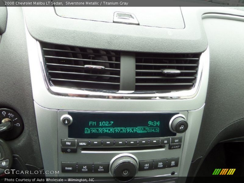 Silverstone Metallic / Titanium Gray 2008 Chevrolet Malibu LT Sedan